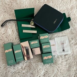 New La Mer Mini Set with Tiny Trunk and Hair Clips